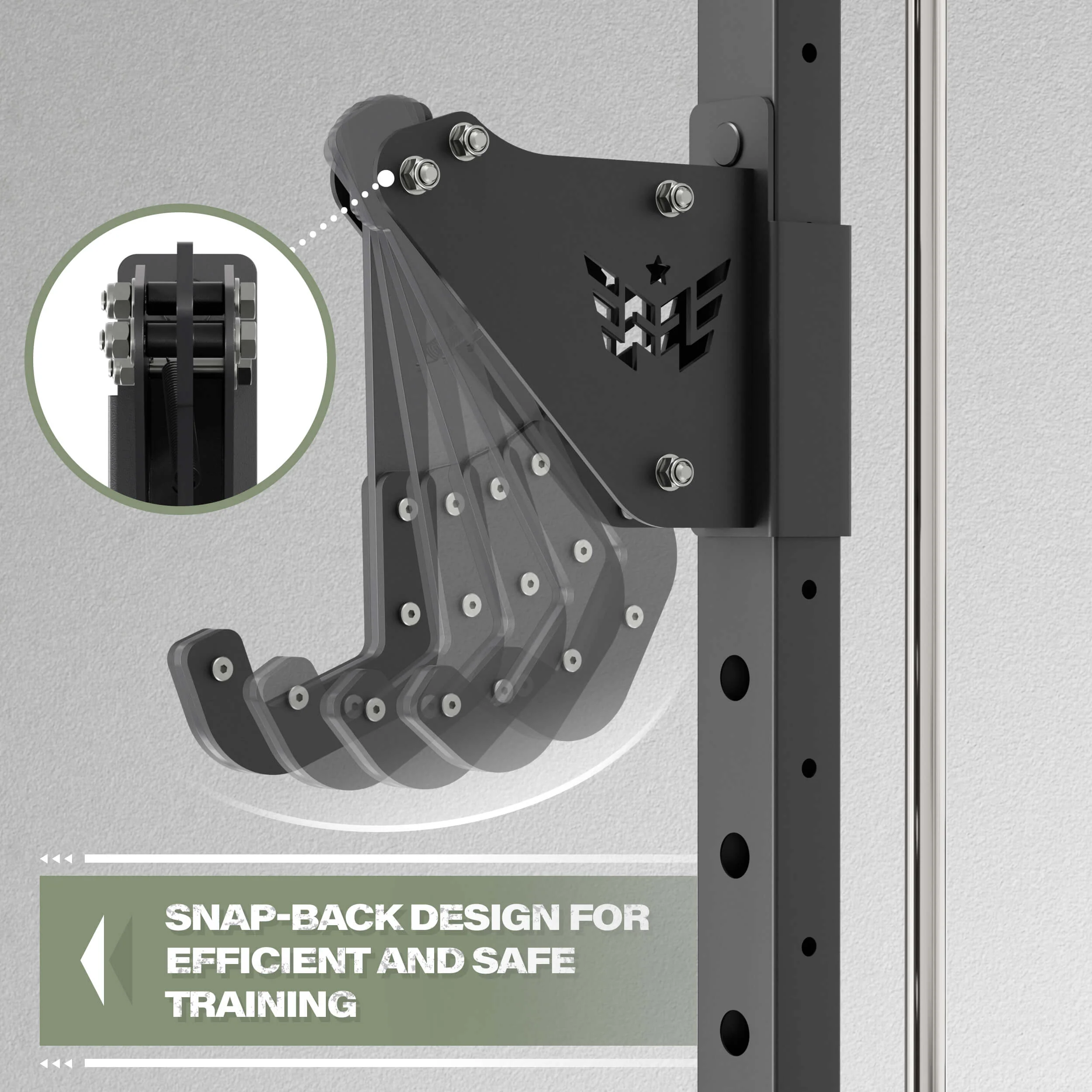 Major Fitness Adjustable Monolift Attachment - Image 3