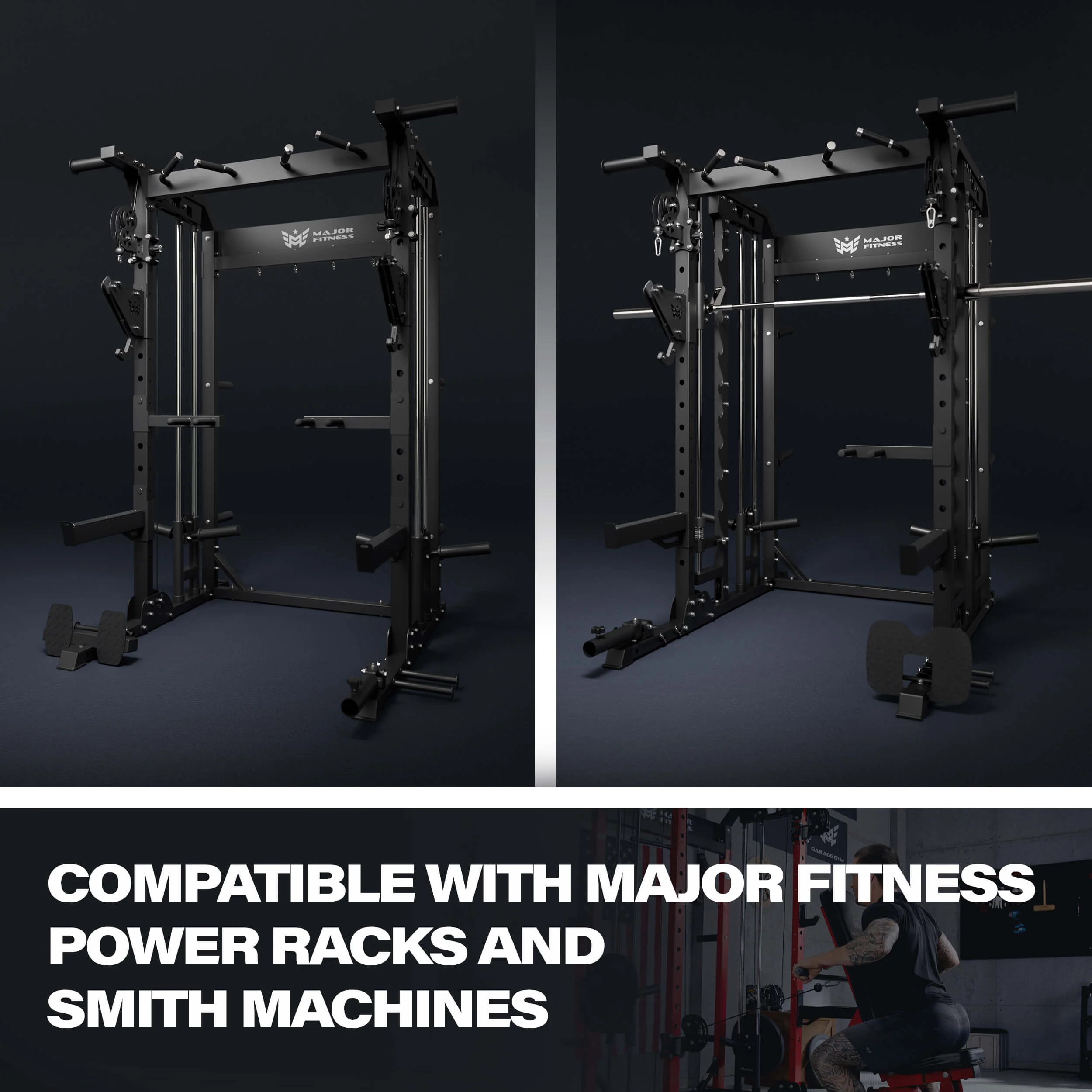 Major Fitness Adjustable Monolift Attachment - Image 6