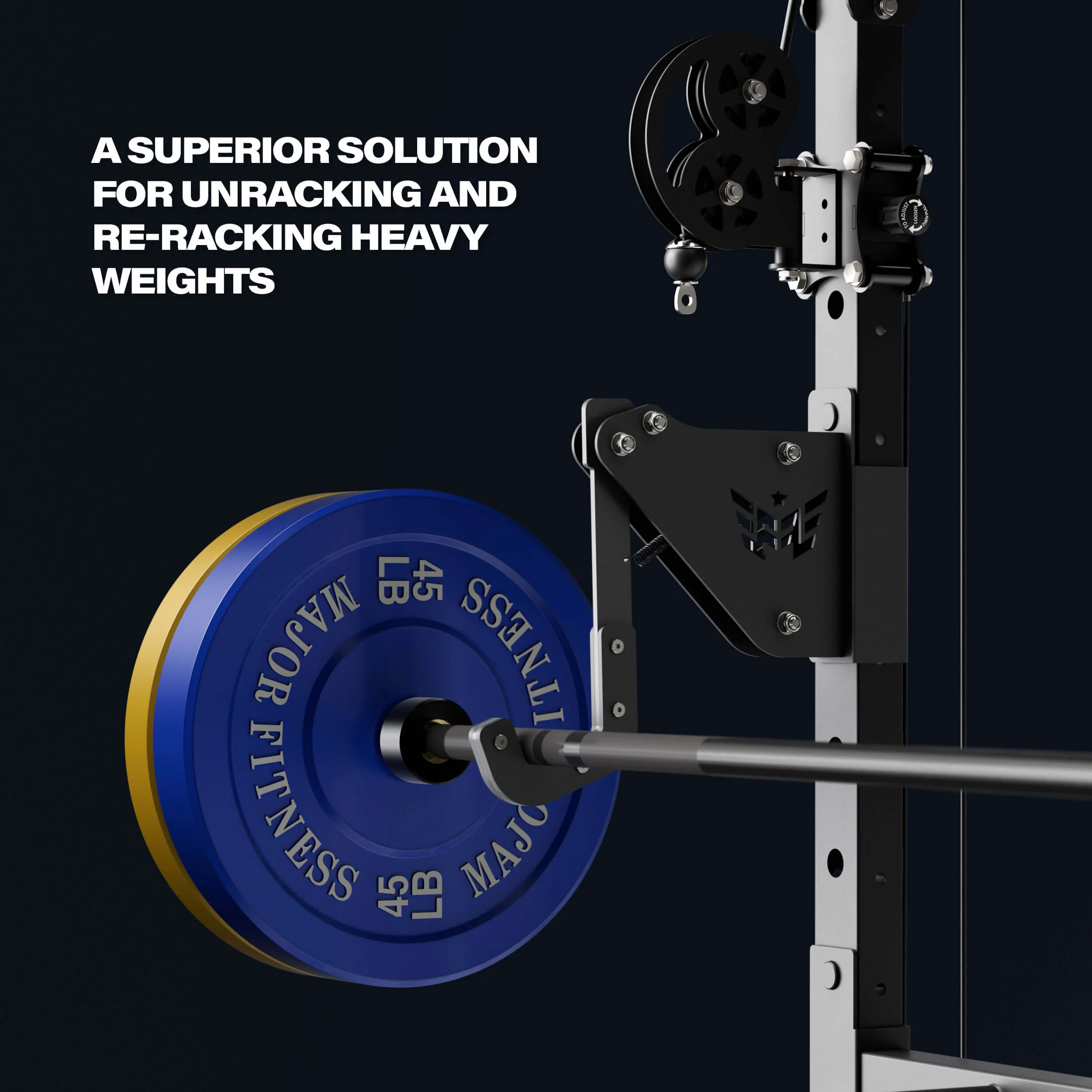 Major Fitness Adjustable Monolift Attachment - Image 7