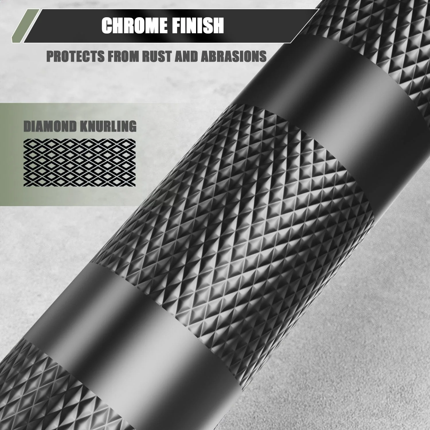 Major Fitness 220CM 20KG Home Gym Barbell - Image 4