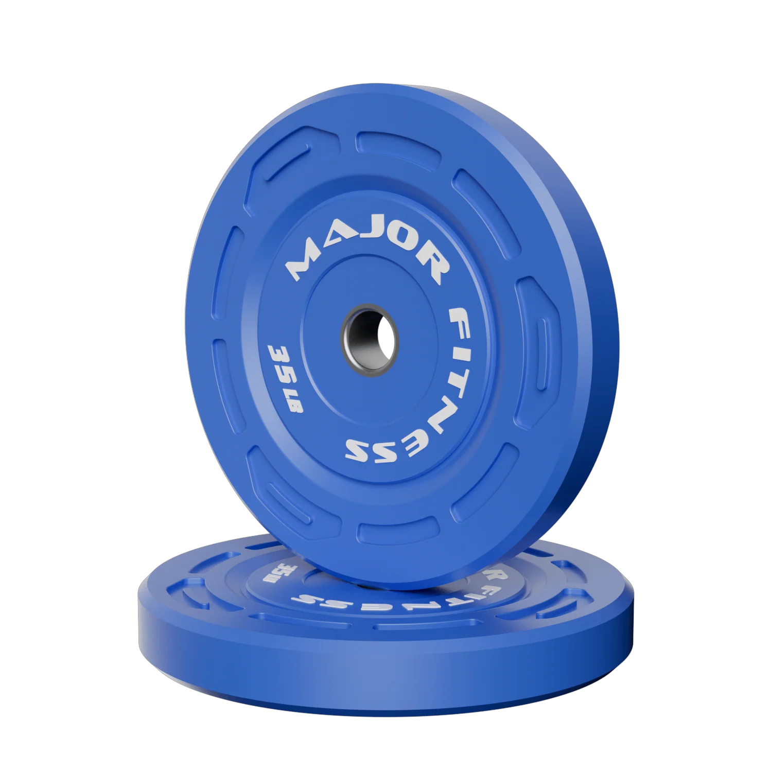 Major Fitness Color Grip Low Bounce Bumper Plates - Image 4