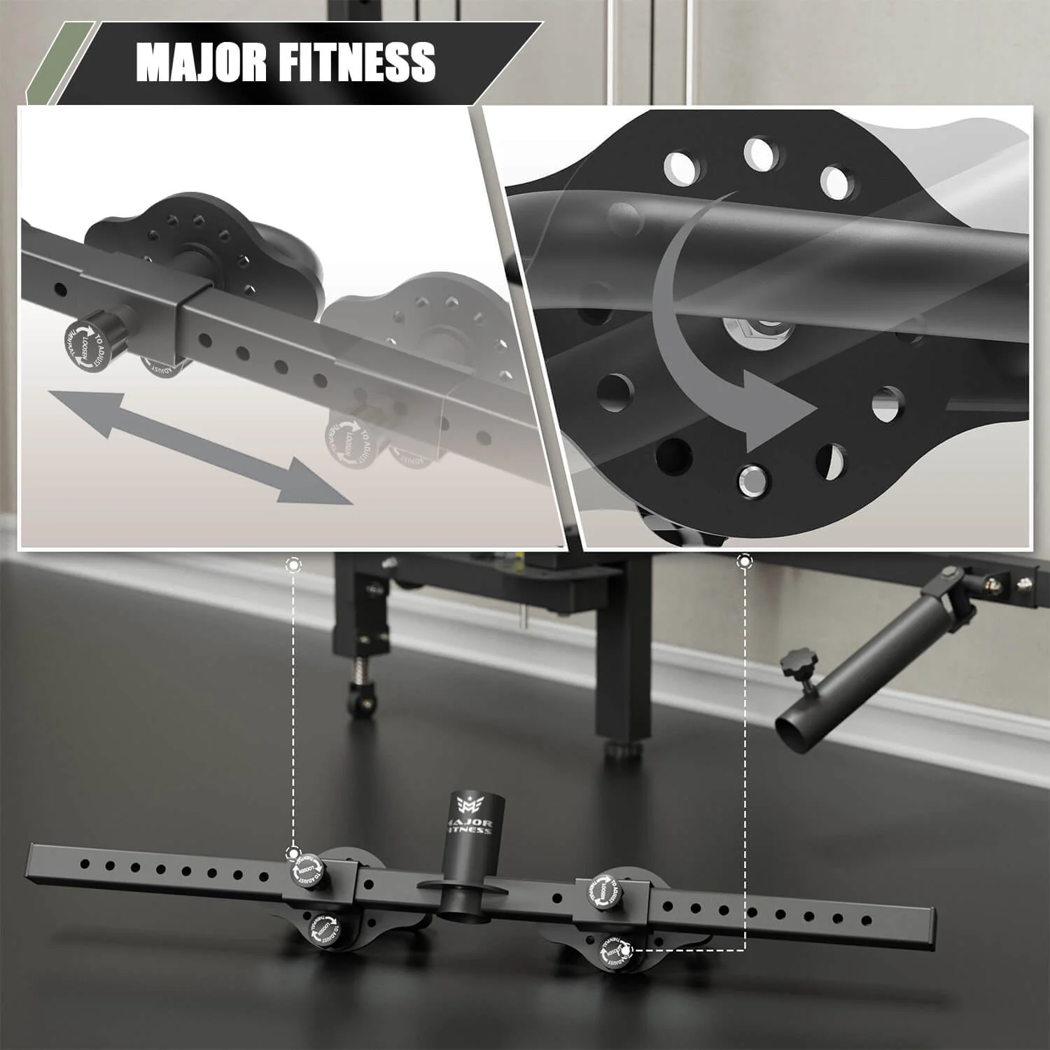 Major Fitness Multifunctional Handle Bar - Image 6