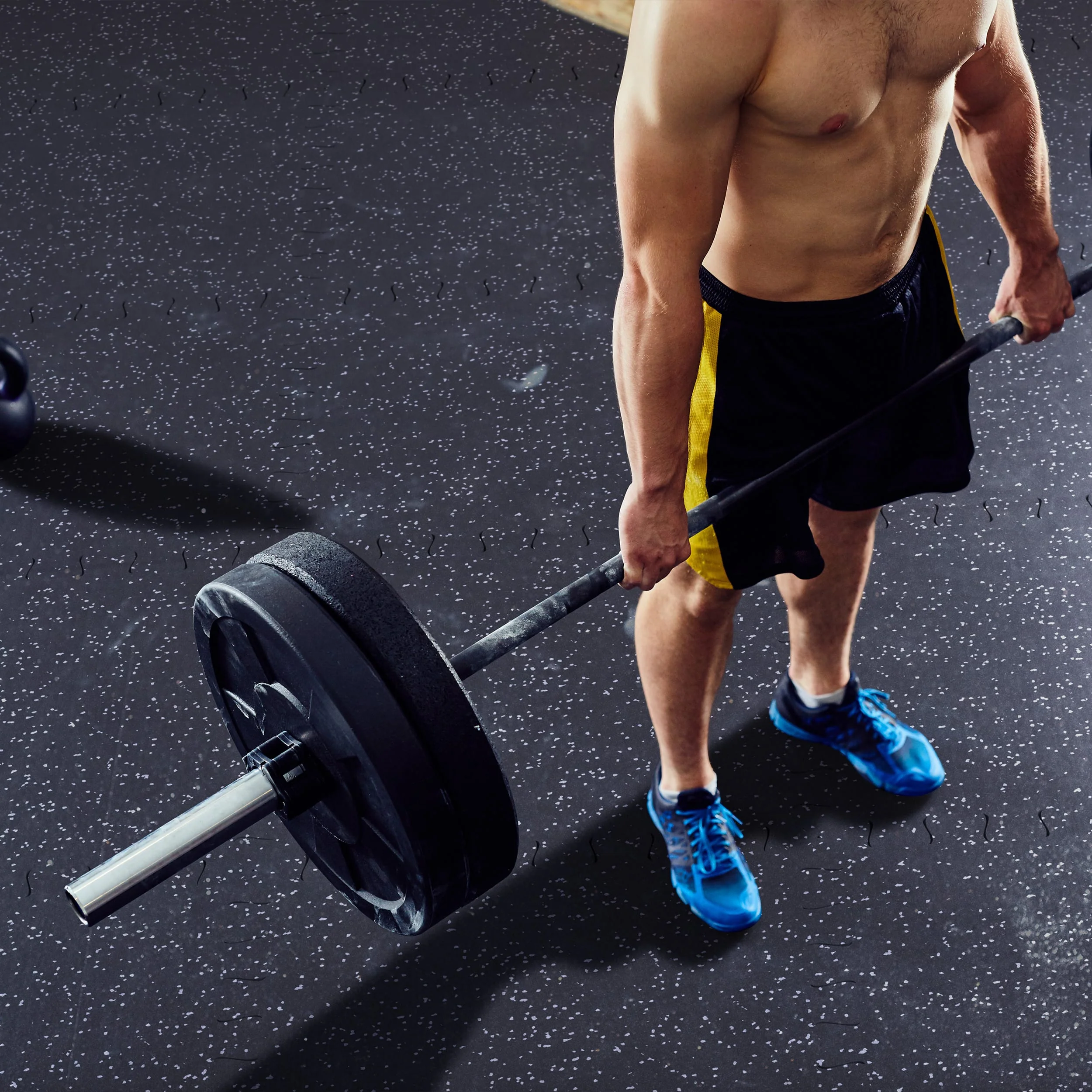 Major Fitness Rubber Flooring Gym Mats 0.79 cm Thickness - Image 10