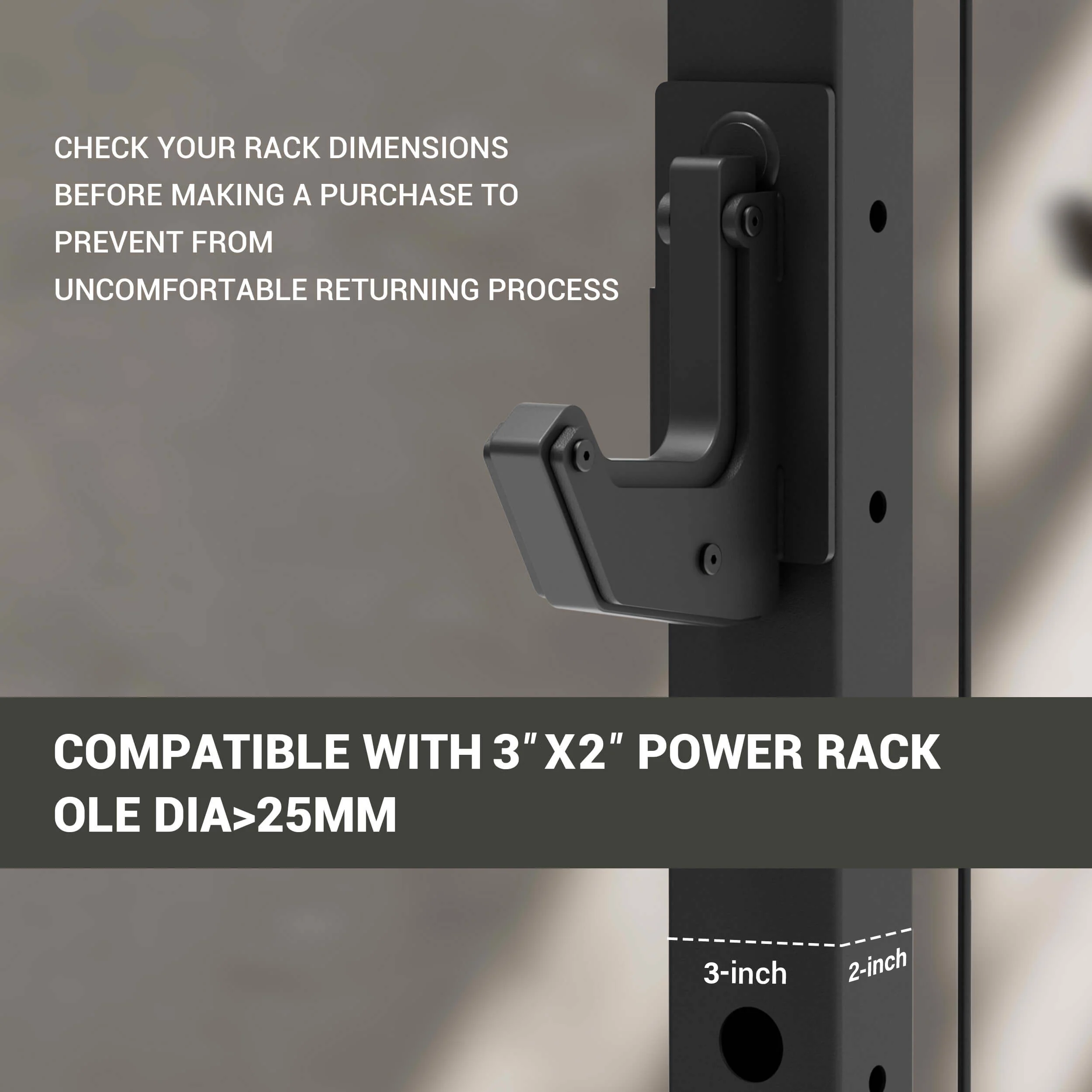 Major Fitness Sandwich J-Hooks - Image 3