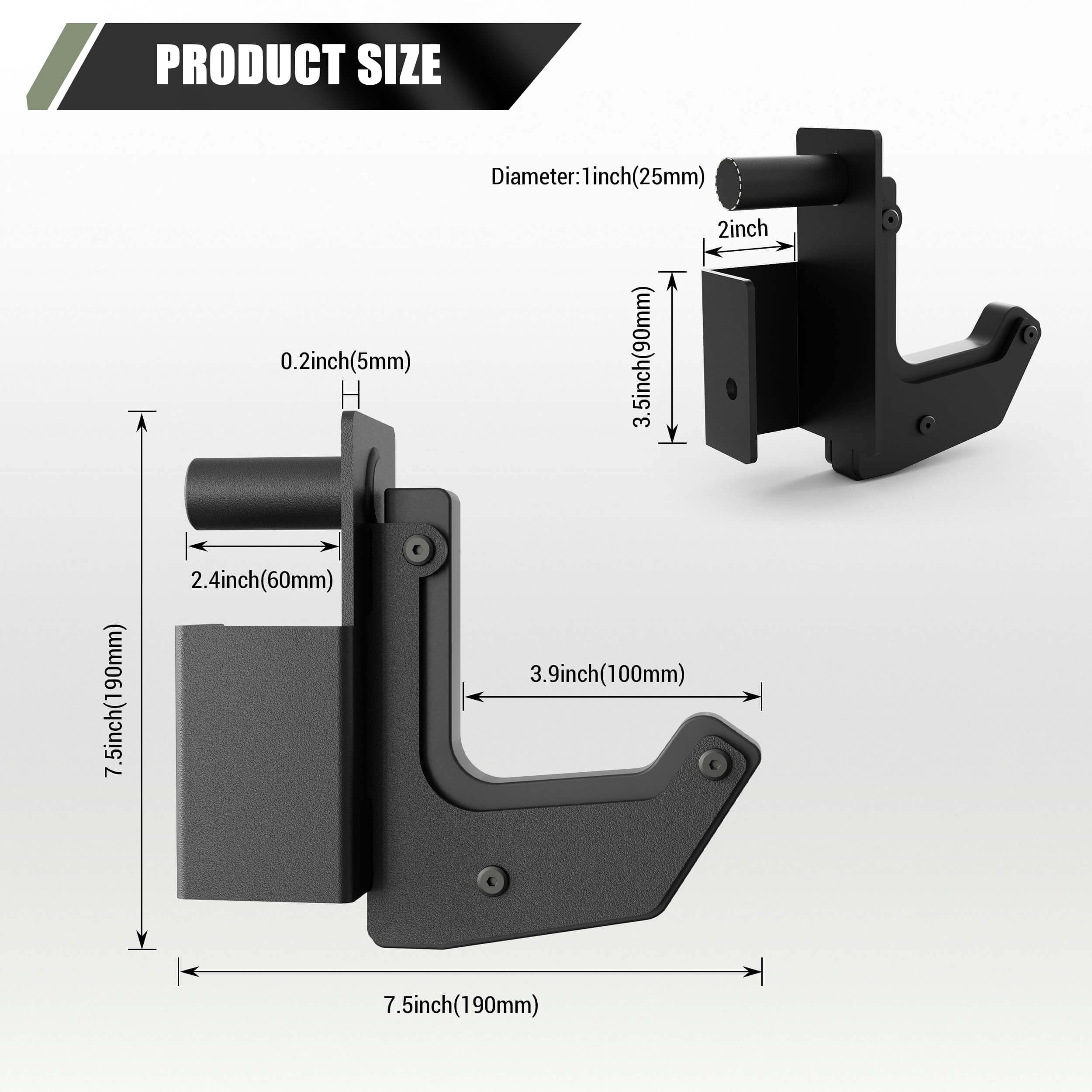 Major Fitness Sandwich J-Hooks - Image 6