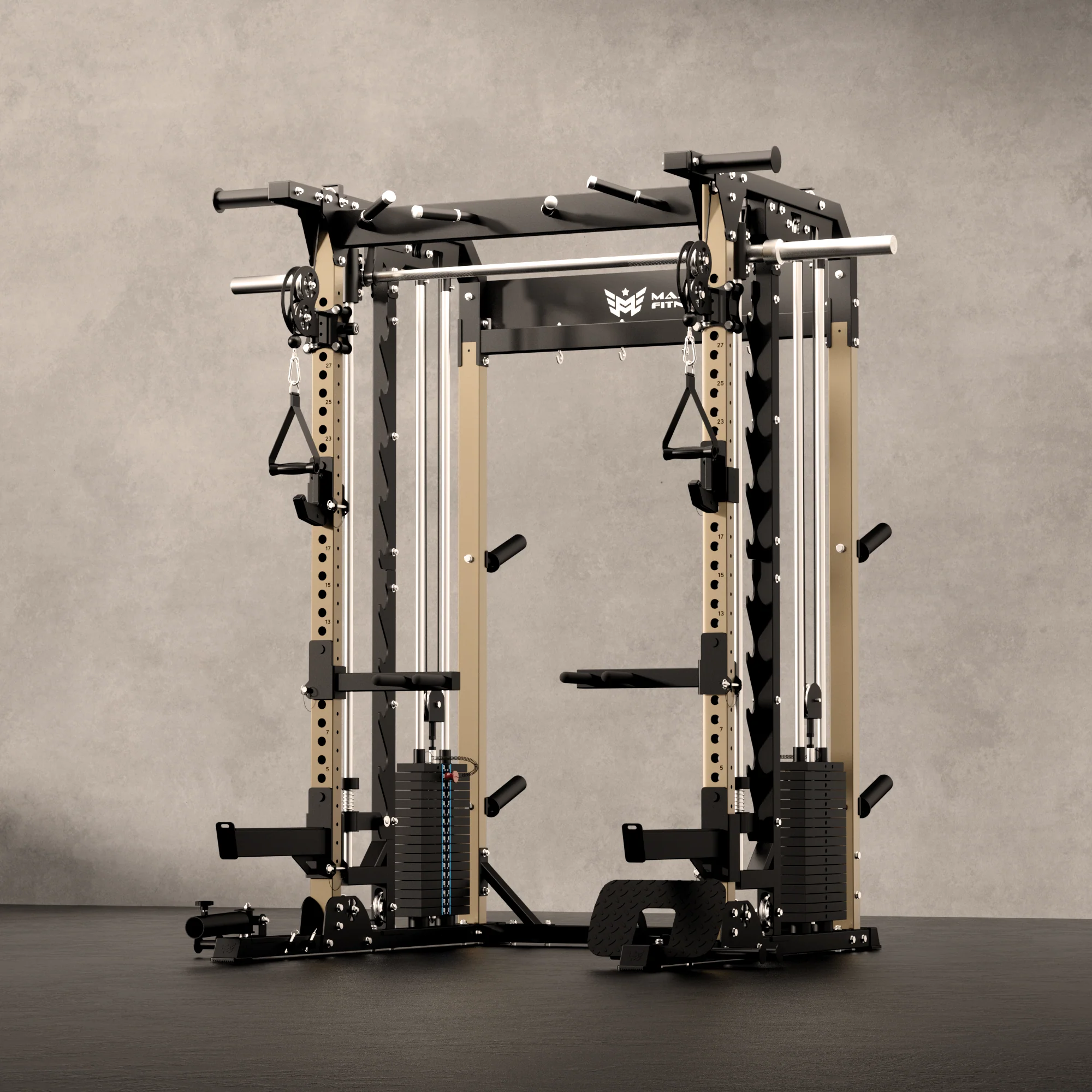 Major Fitness B52 All-In-One Home Gym Smith Machine - Image 5