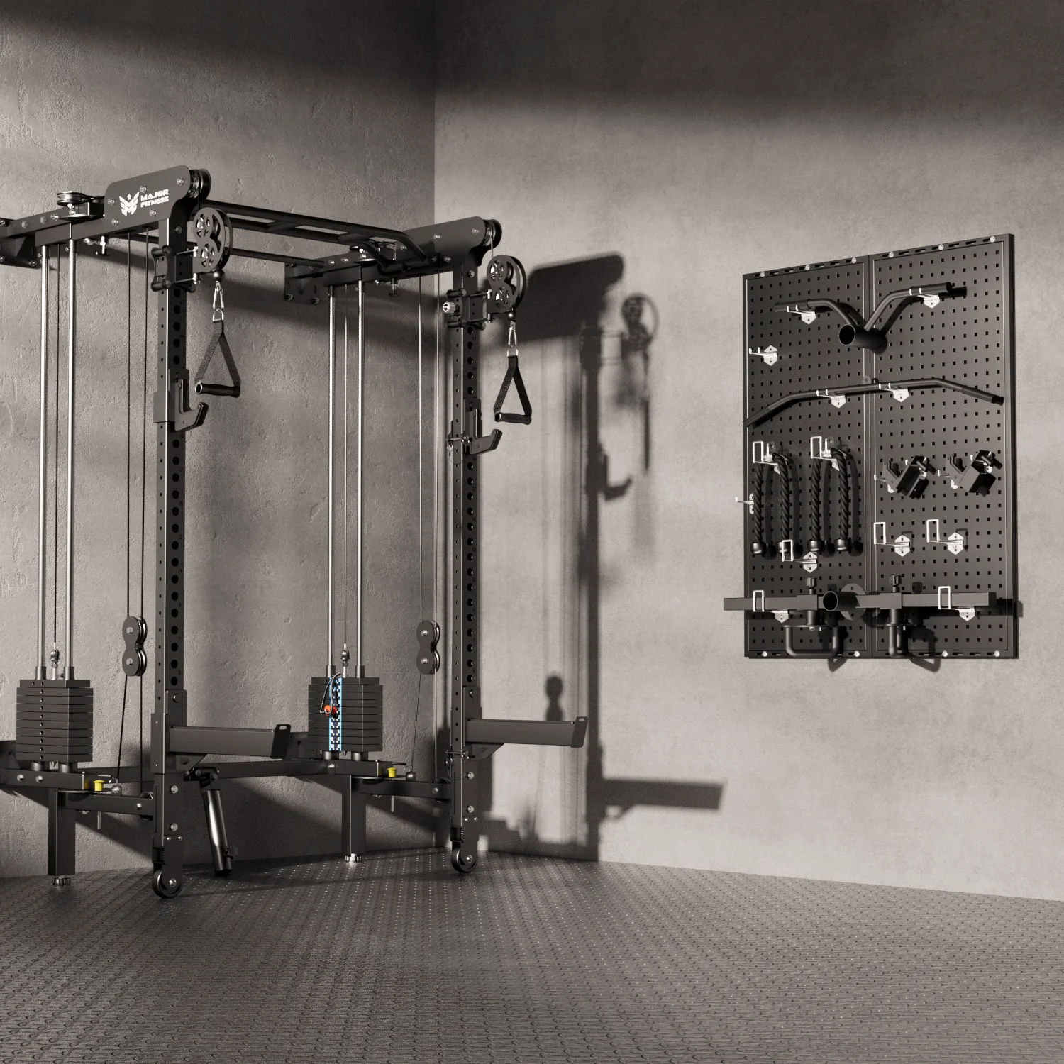 Major Fitness Wall-Mount Storage Panel - Image 6